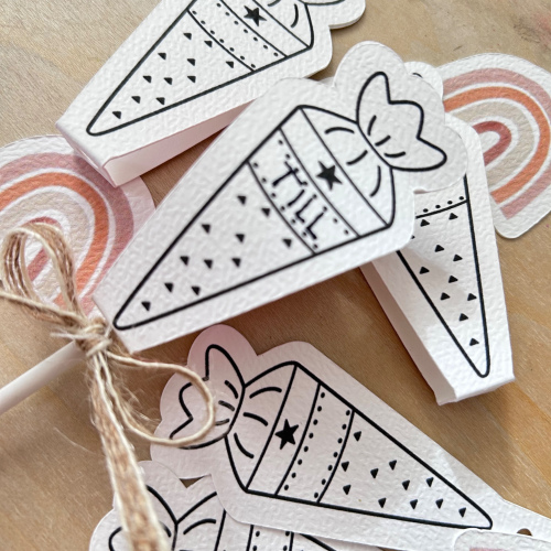 Lolli Deko Einschulung 10er Set