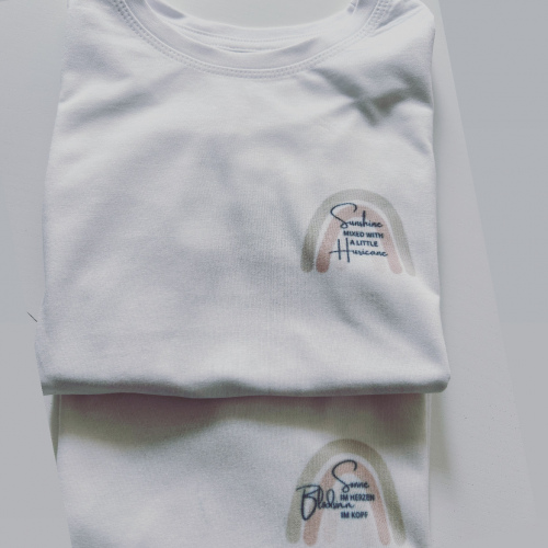 T-Shirt Kinder Sunshine Mixed With A Little Hurricane